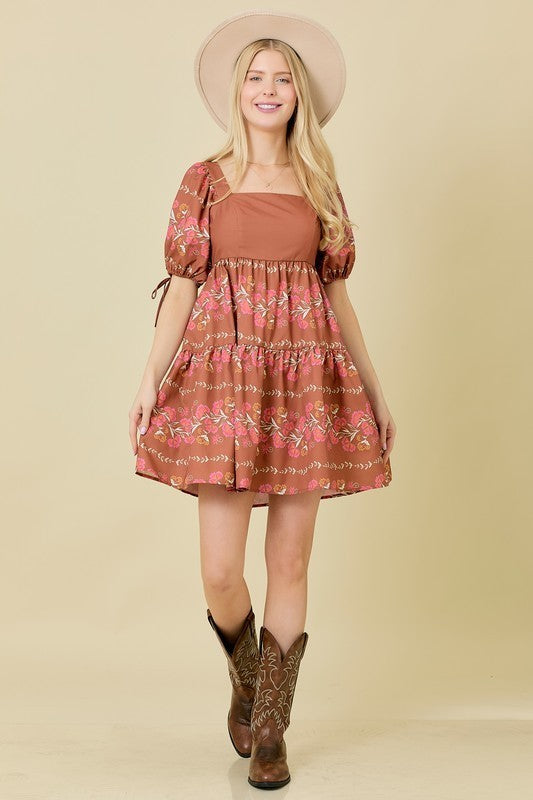 Fall Florals Dress