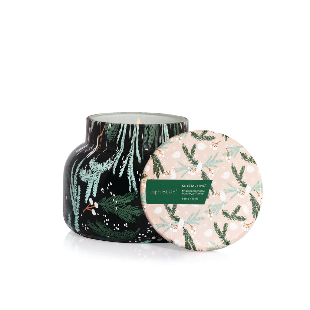 Crystal Pine Candle Pattern Play Jar