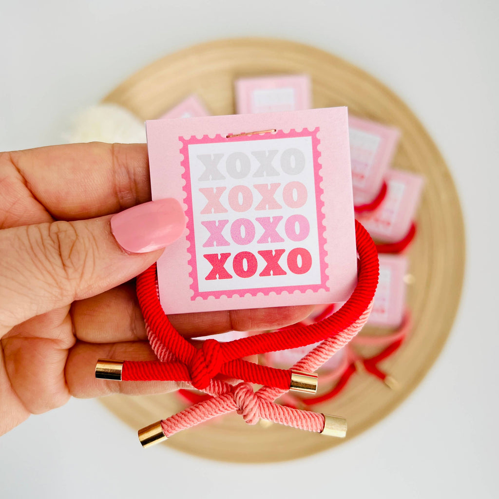 "XOXO" Double Hair Tie