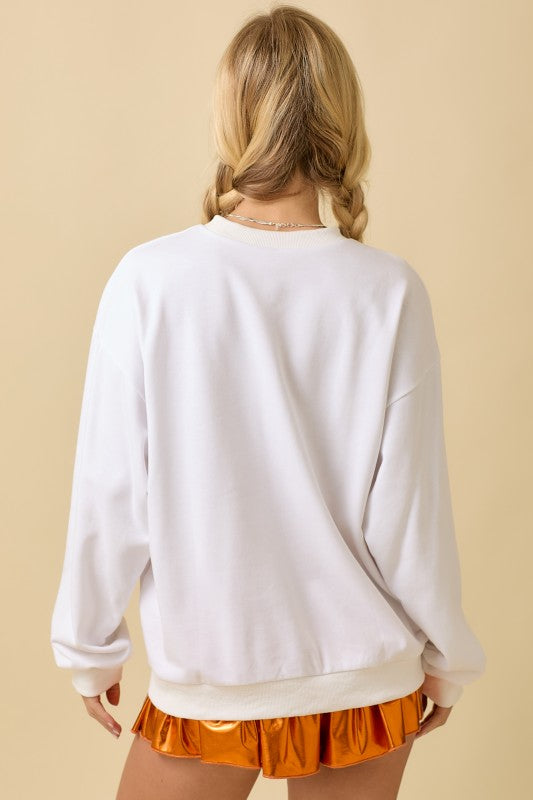 Game Day Patchwork Sweatshirt