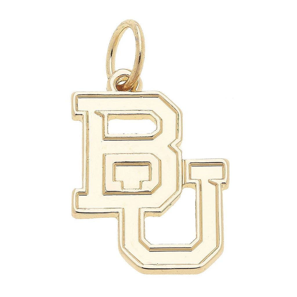 Baylor Bears Shiny Gold Logo Charm