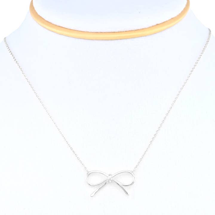 Bow Necklace