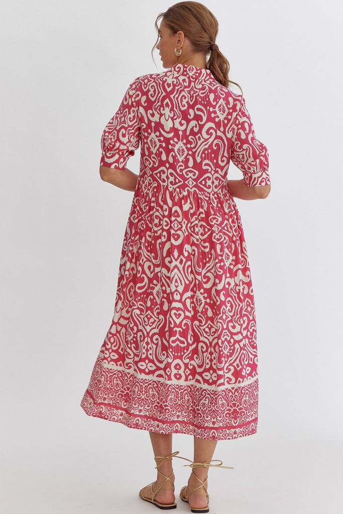 pink paisley dress Pink Paisley Dress