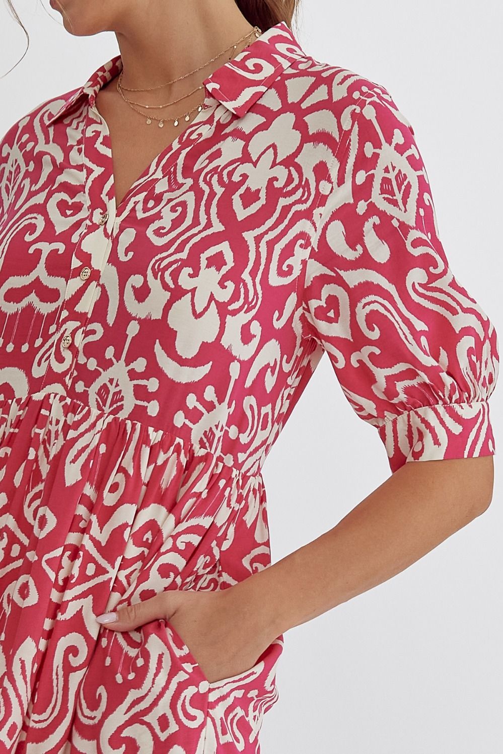 pink paisley dress Pink Paisley Dress