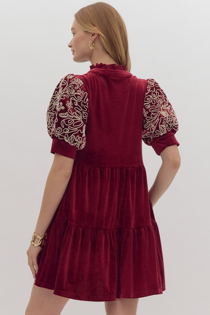 Valerie Velvet Bohemian Dress