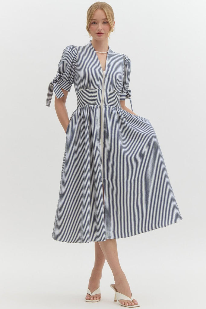 Pin Stripe Savannah Dress