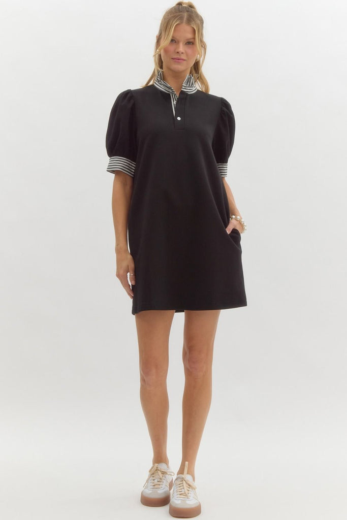 Black Polo Dress