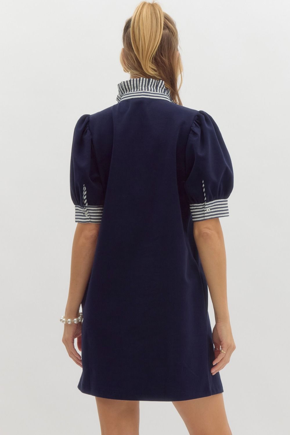 The Polo Mini Dress Navy / 1XL The Polo Mini Dress Navy / 1XL