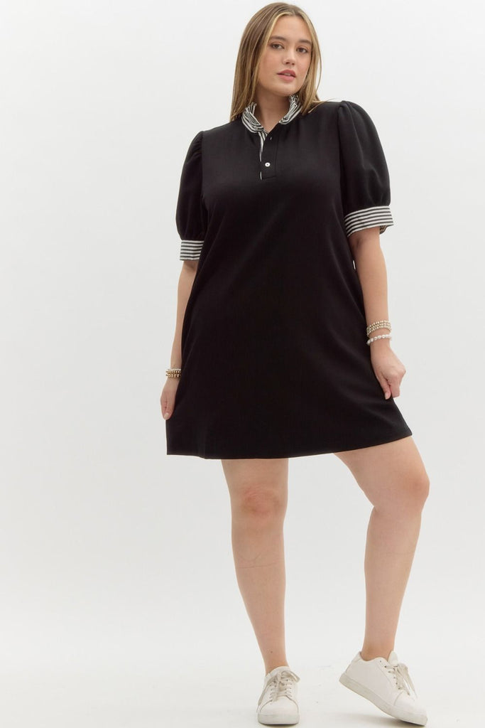 Black Polo Dress