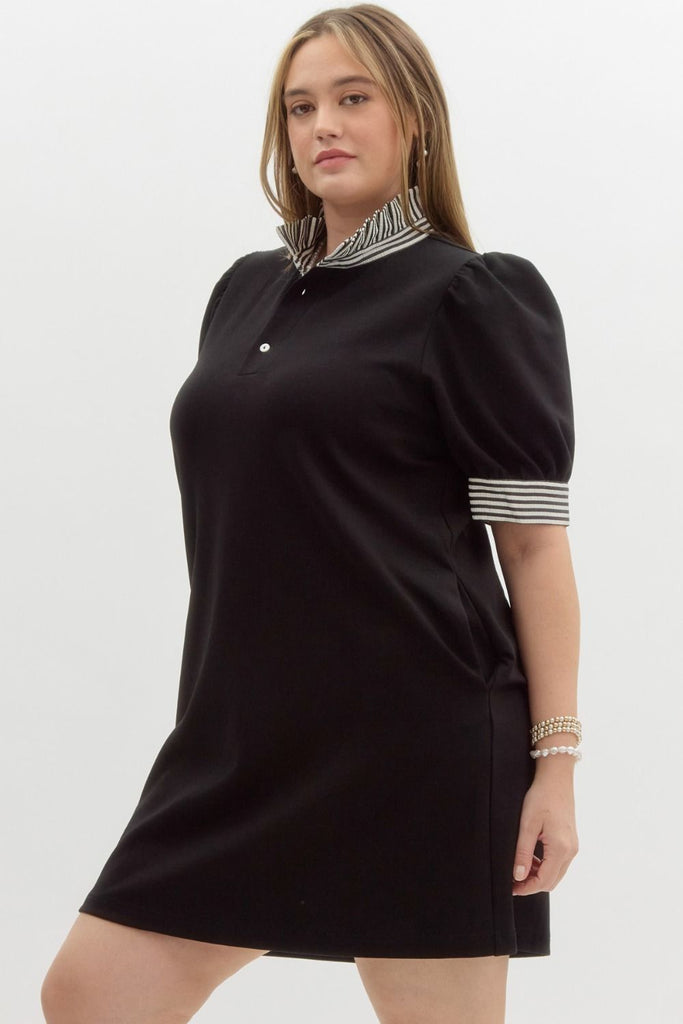 Black Polo Dress