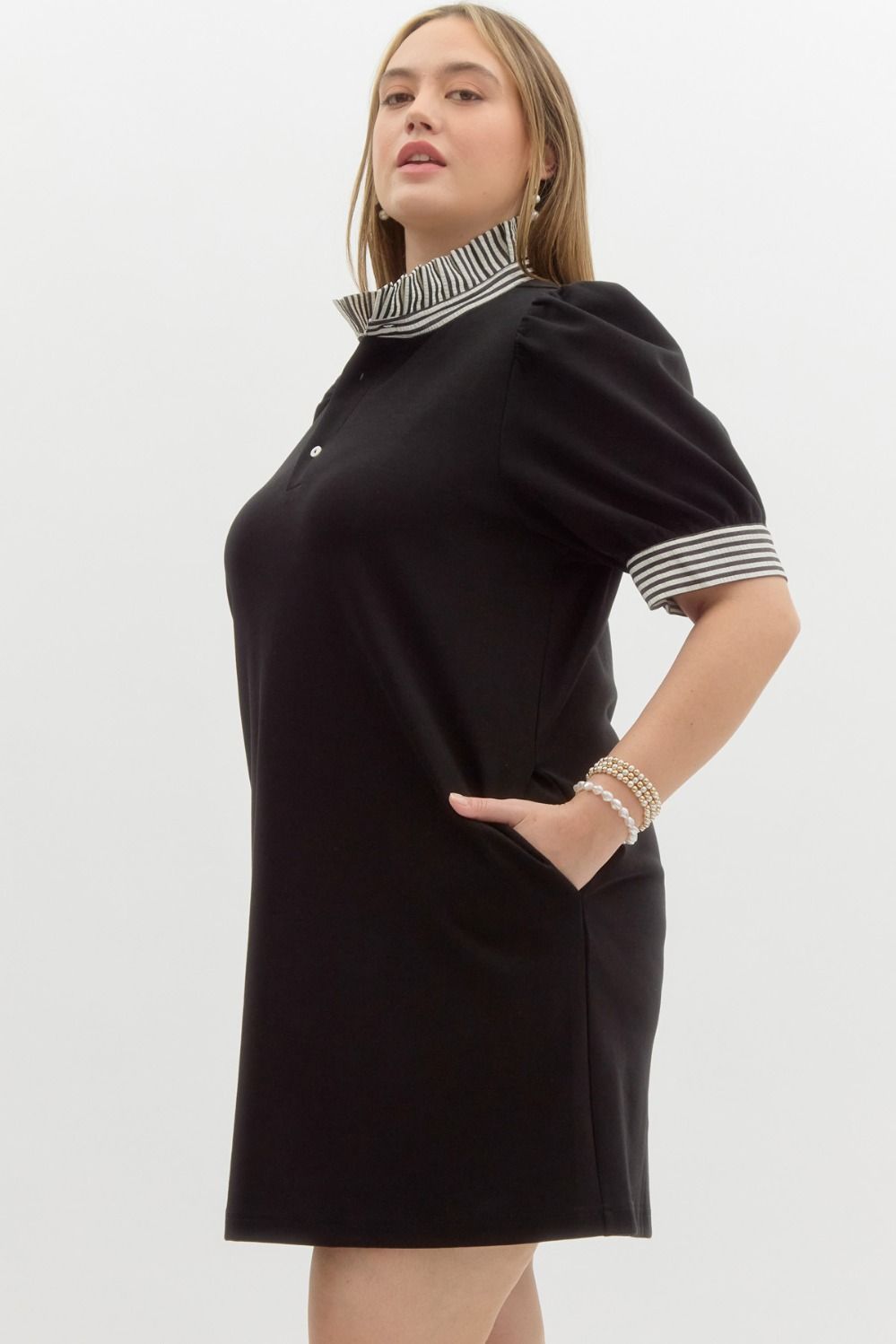 The Polo Mini Dress Navy / 1XL The Polo Mini Dress Navy / 1XL