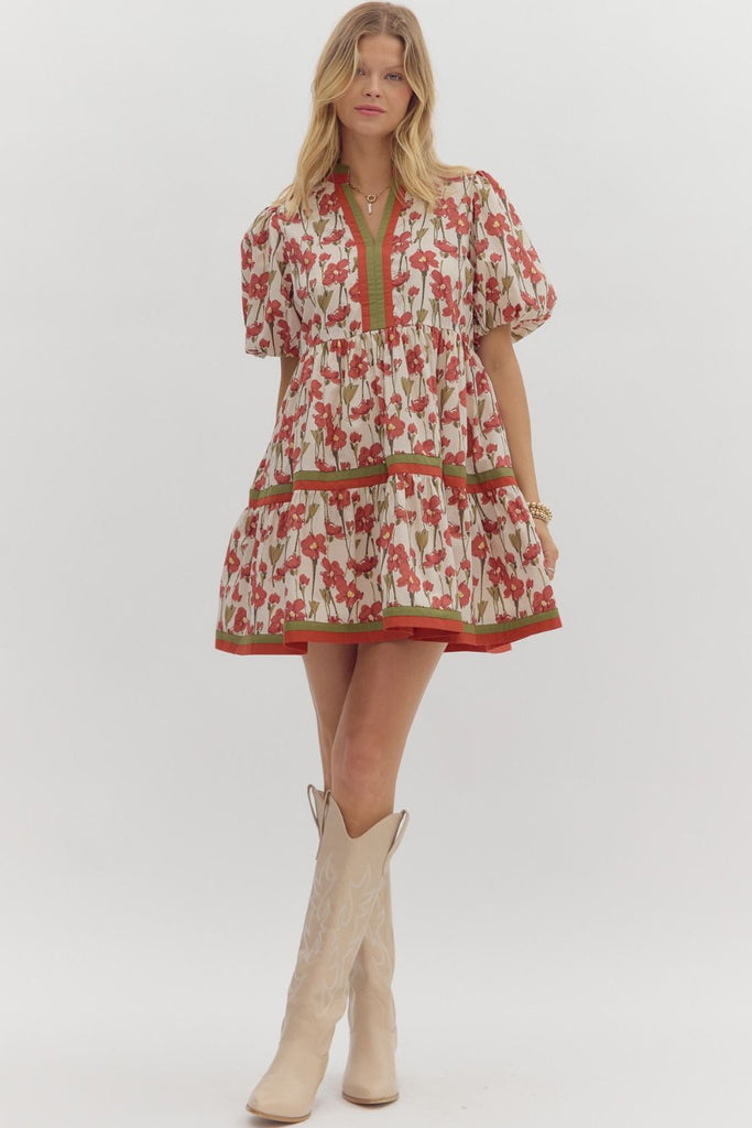 Falling Florals Dress
