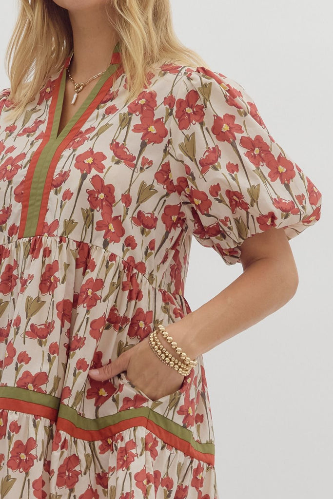 Falling Florals Dress