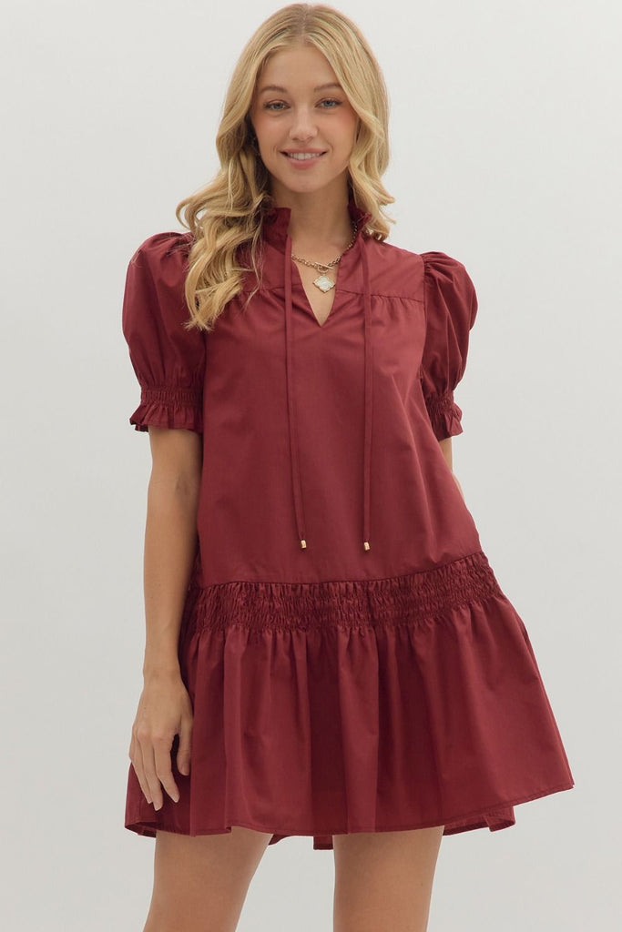 Sandy Puff Sleeve Dress