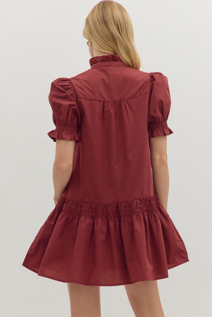 Sandy Puff Sleeve Dress
