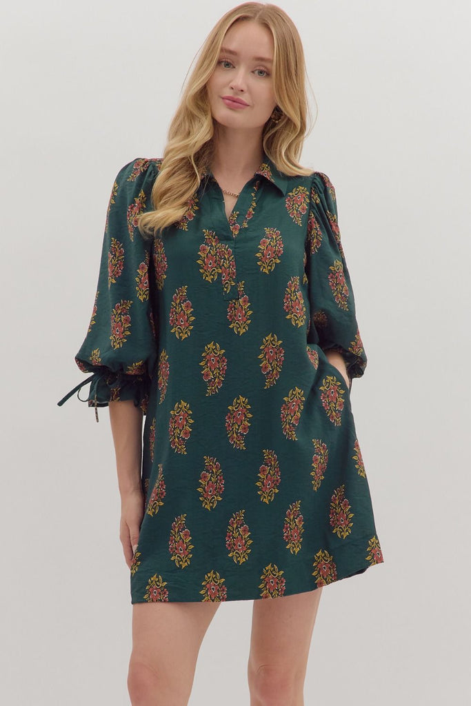 Green Pine Dress