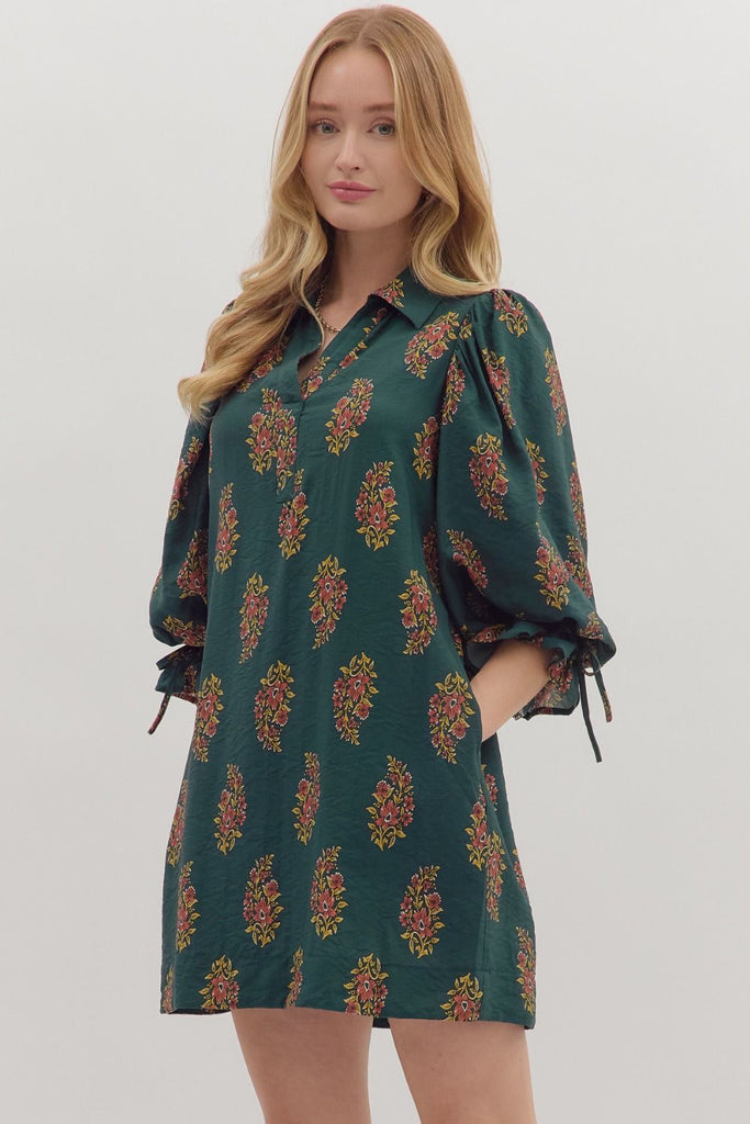 Green Pine Dress