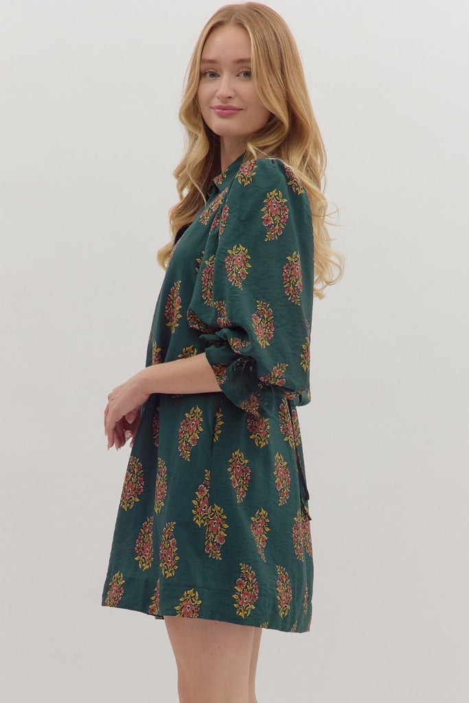 Green Pine Dress