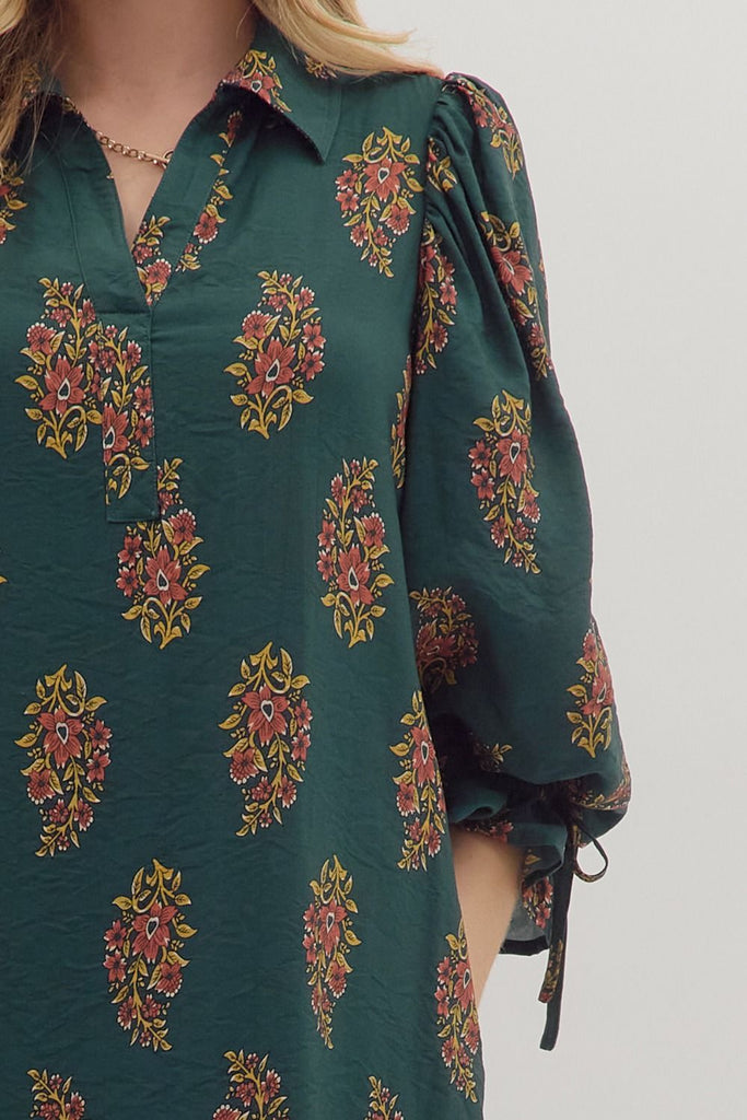 Green Pine Dress