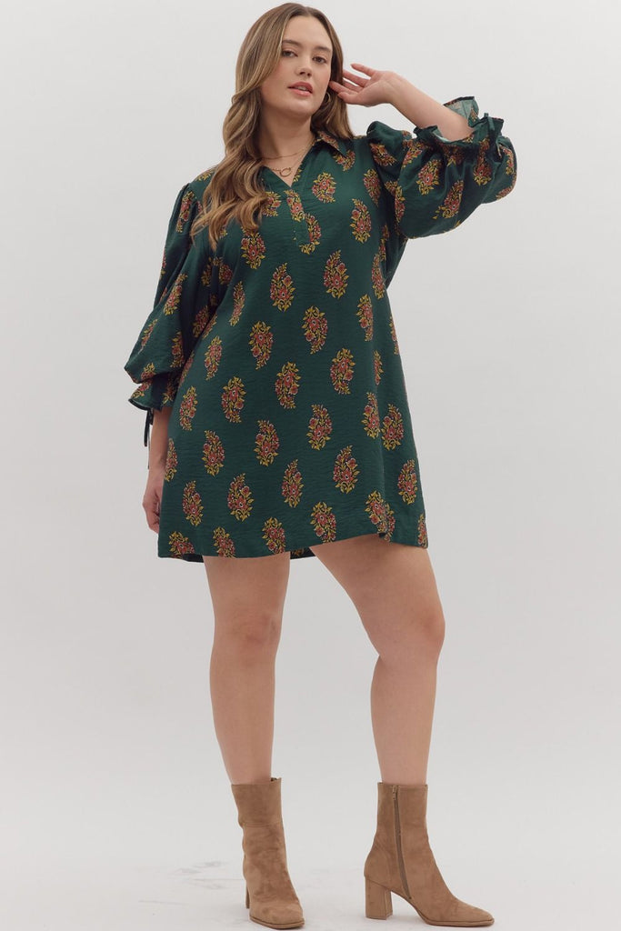 Green Pine Dress