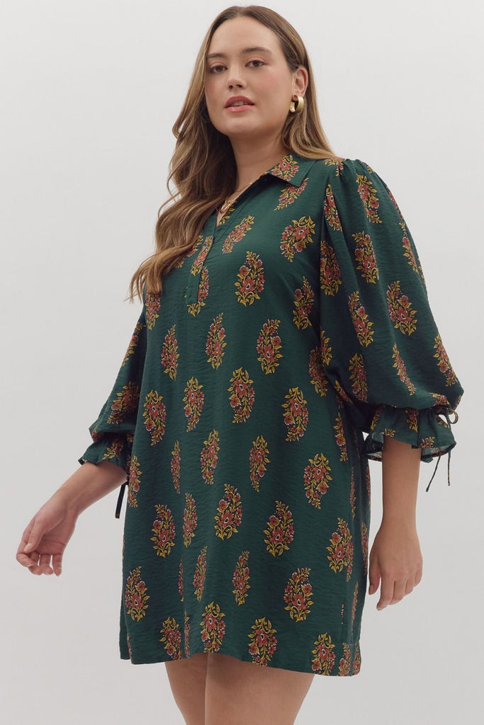 Green Pine Dress