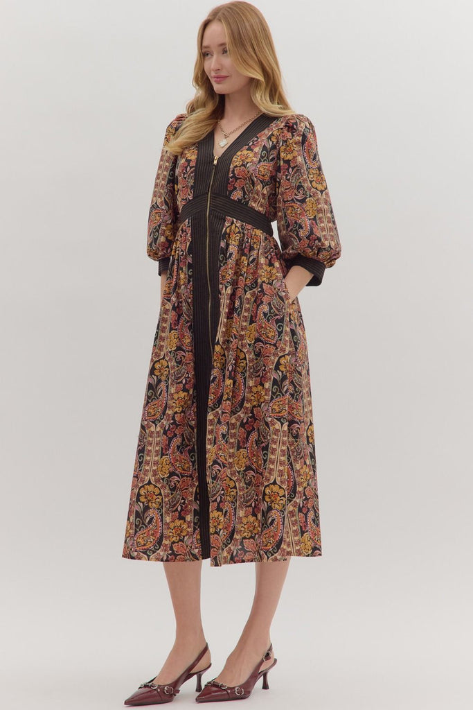 Fall Blossom Dress