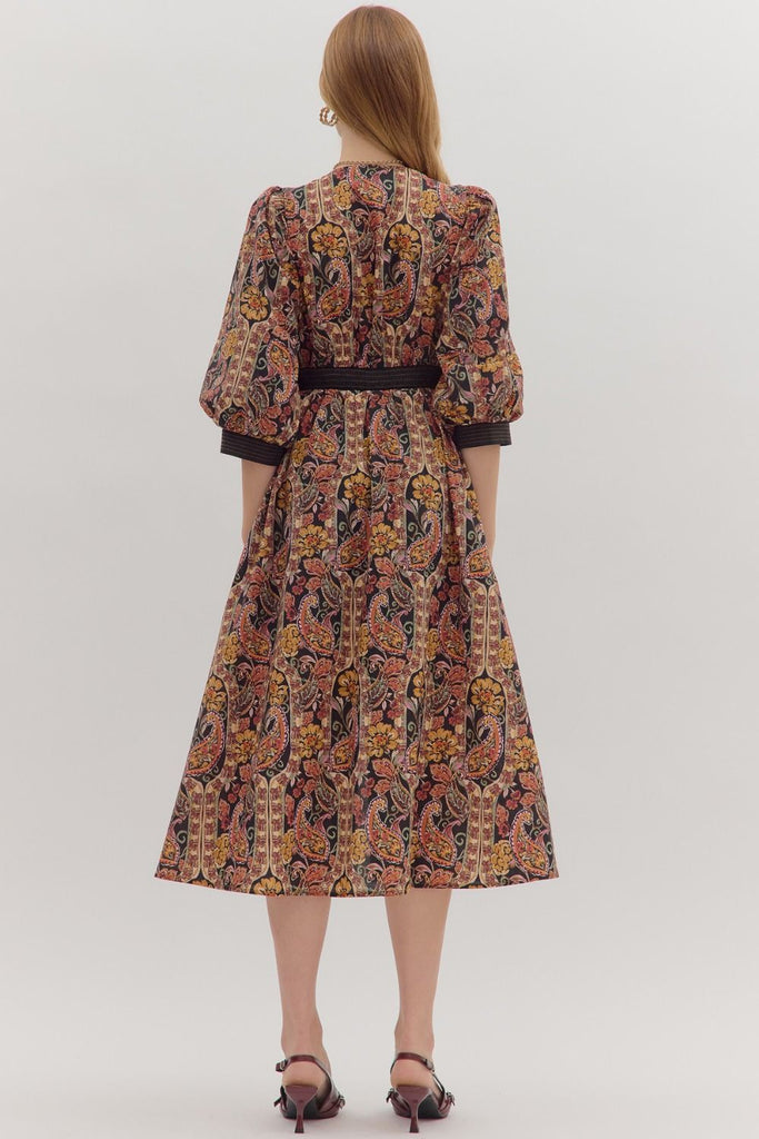 Fall Blossom Dress