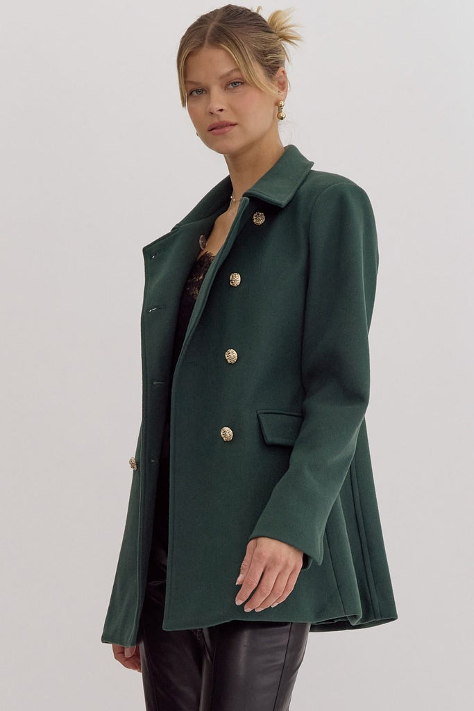 Hunter Double Breasted Coat