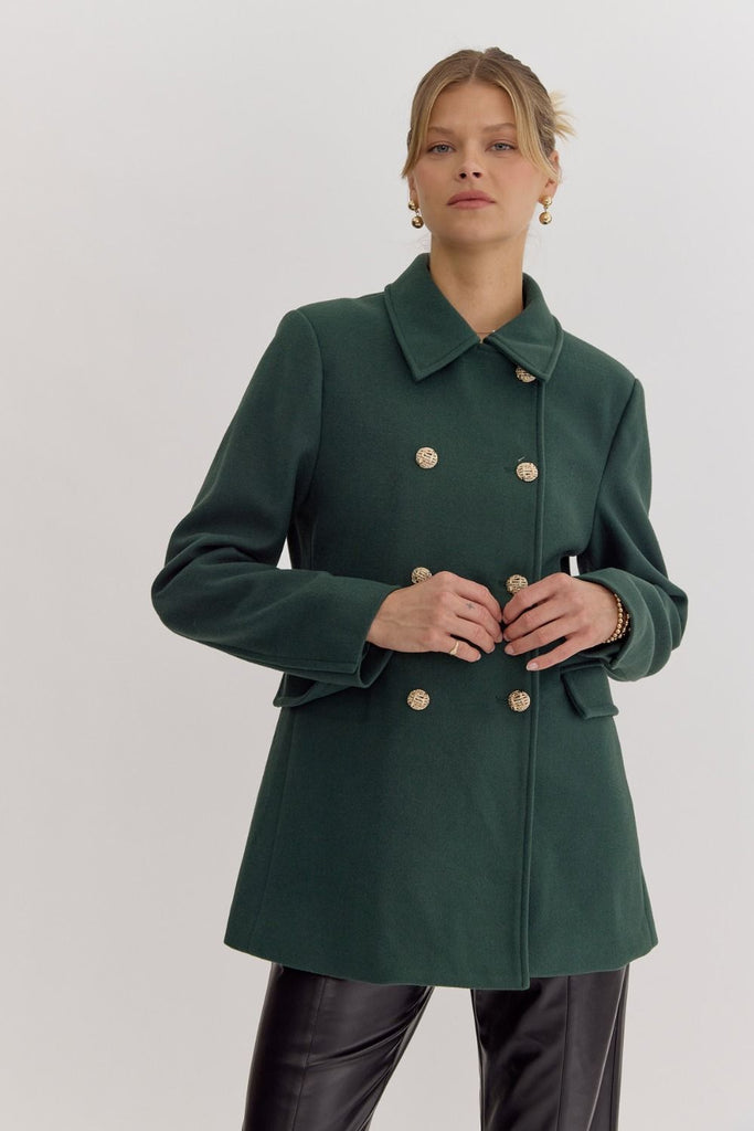 Hunter Double Breasted Coat