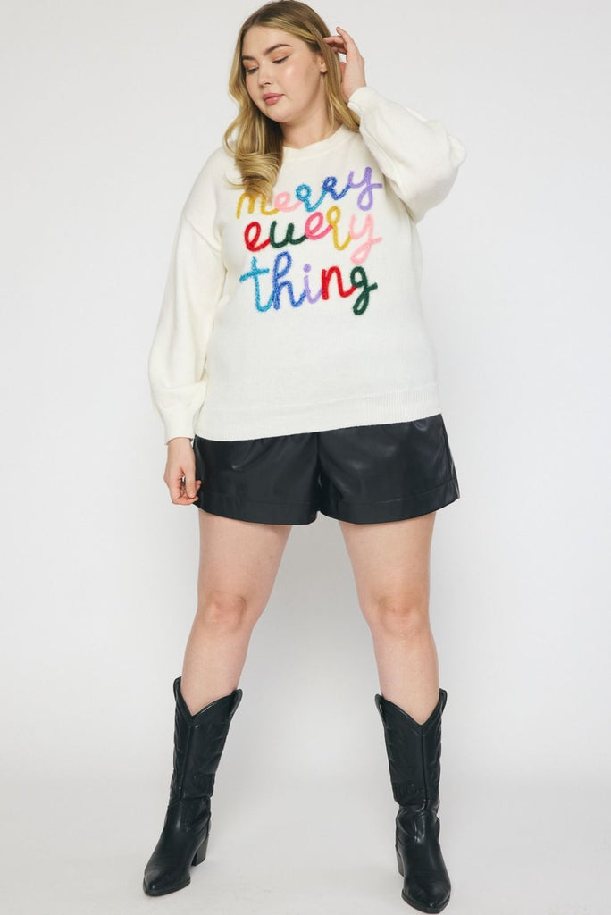 Merry Everything Sweater