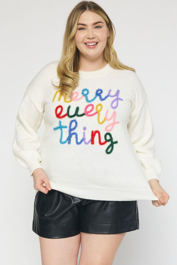 Merry Everything Sweater