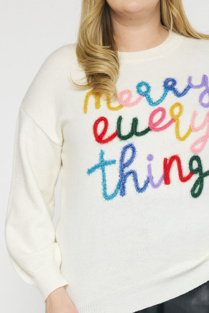 Merry Everything Sweater