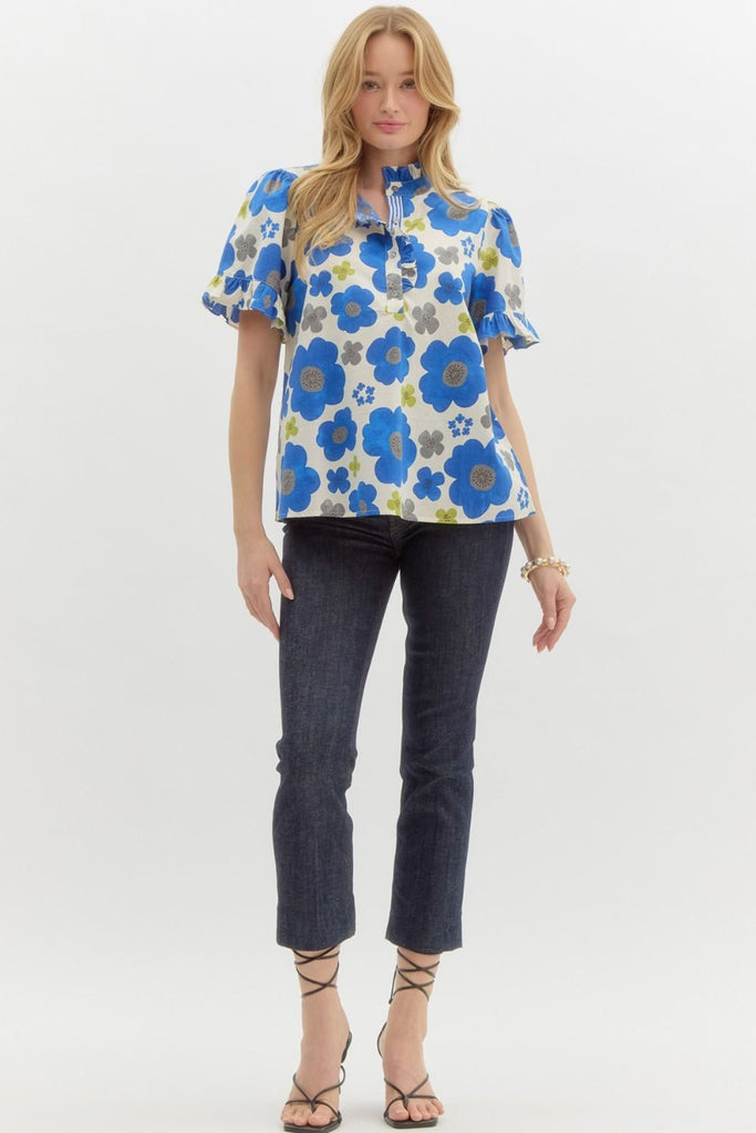 Floral Bloom Top