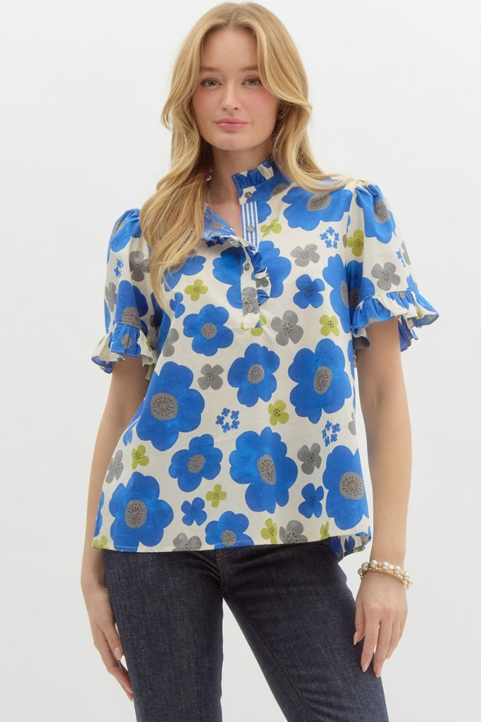 Floral Bloom Top