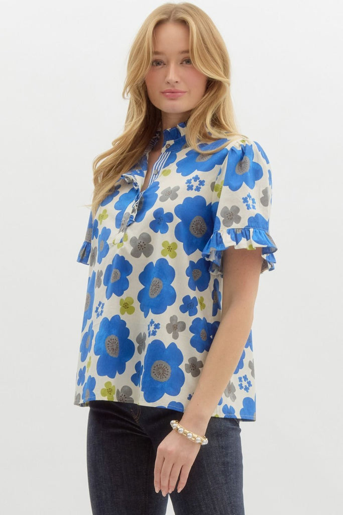 Floral Bloom Top