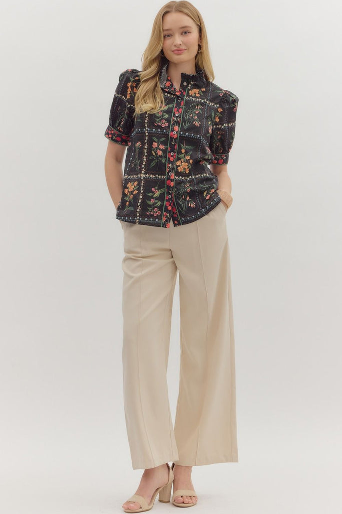 Midnight Organic Top