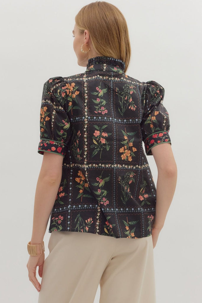 Midnight Organic Top