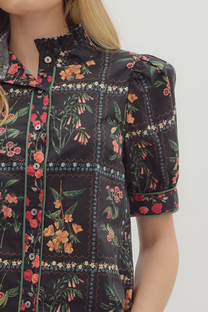 Midnight Organic Top