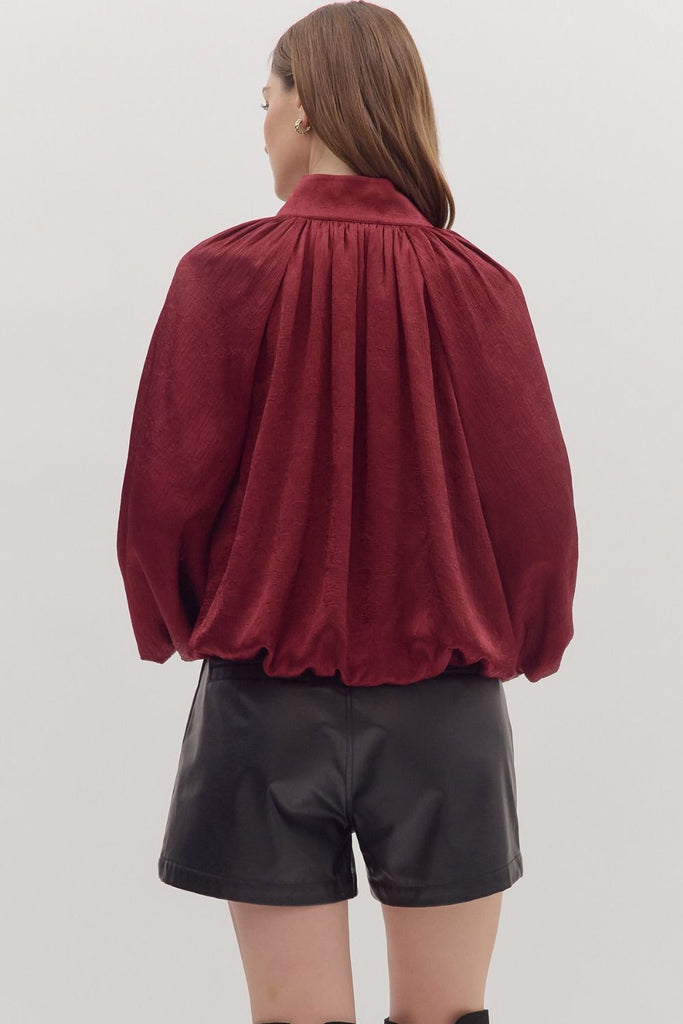 Burgundy Harvest Top