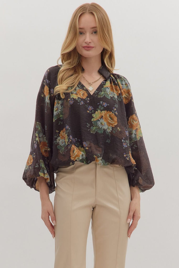 Floral Harvest Top