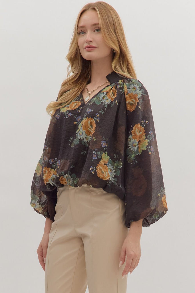 Floral Harvest Top