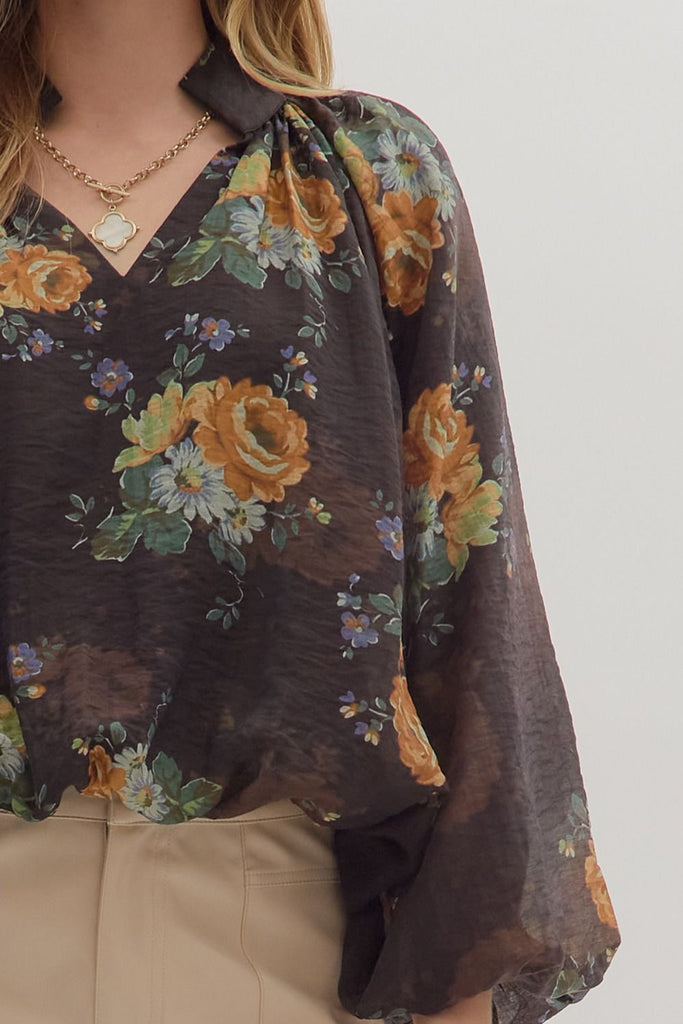 Floral Harvest Top