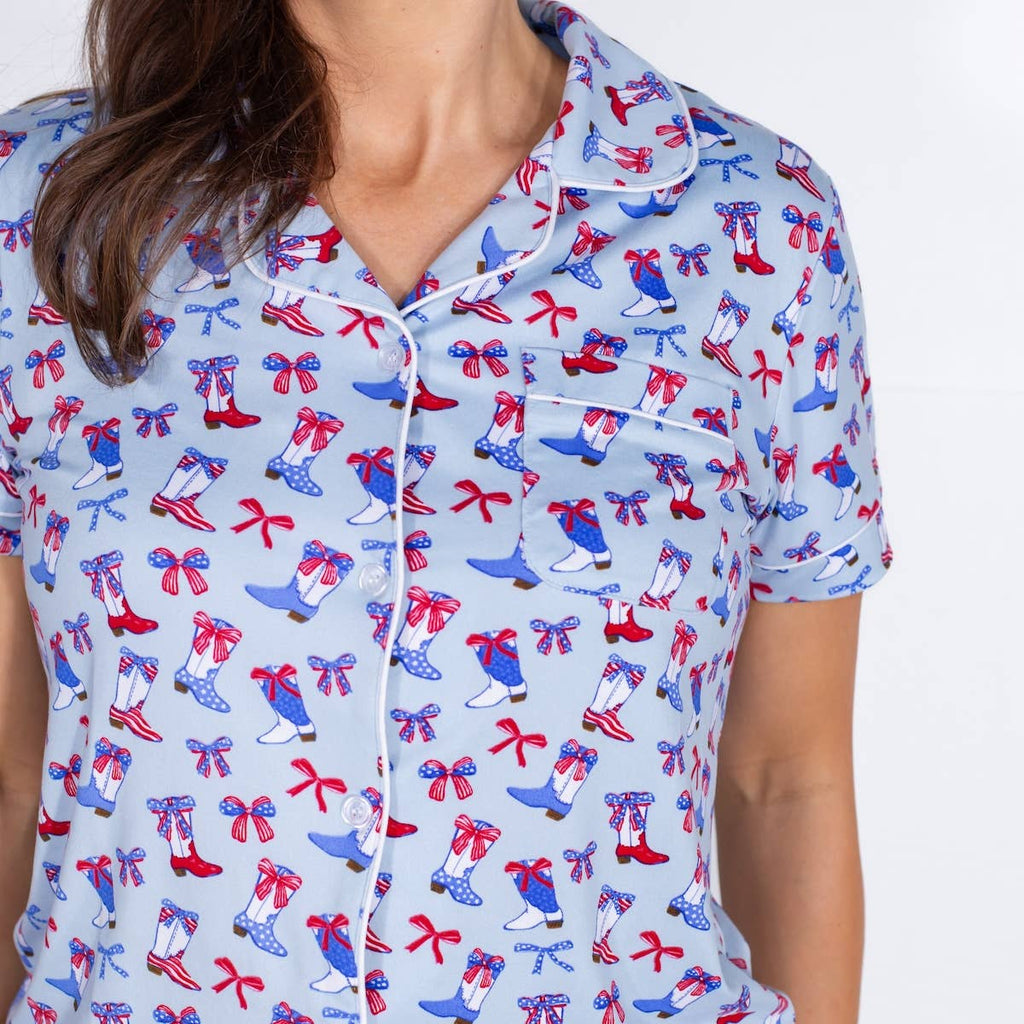 Boots n' Bows Sleep Shorts or Shirt