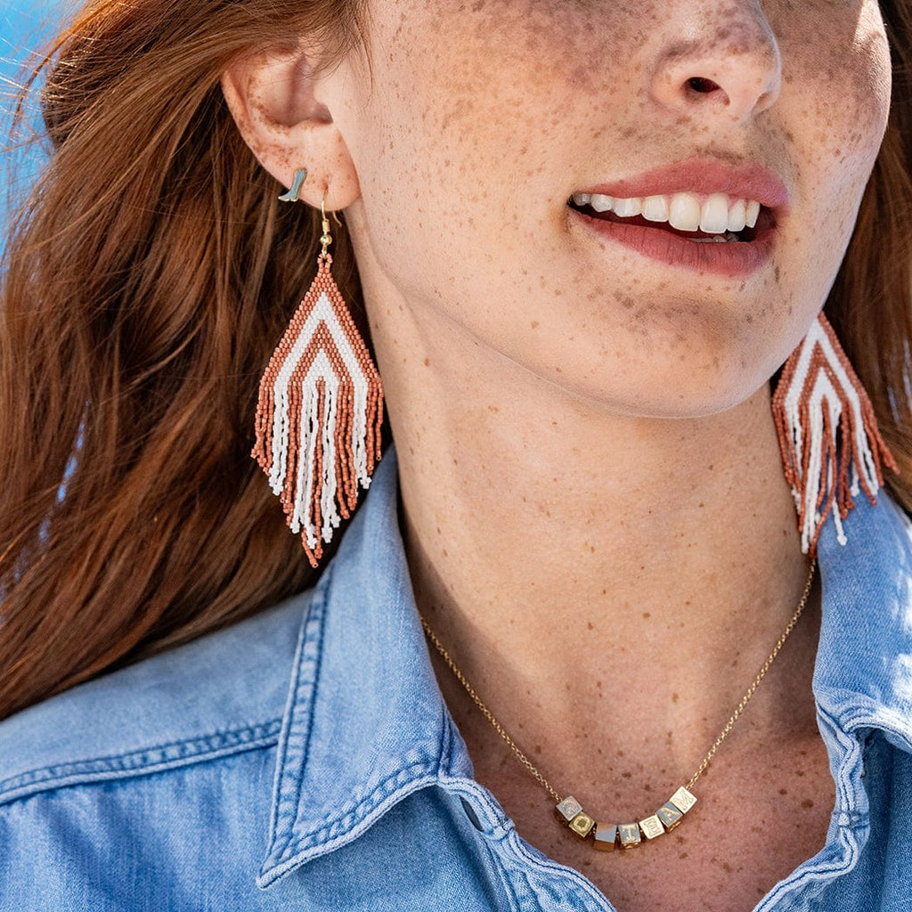 Haley Falling LInes Earrings