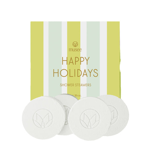 Musee Holiday Shower Steamers