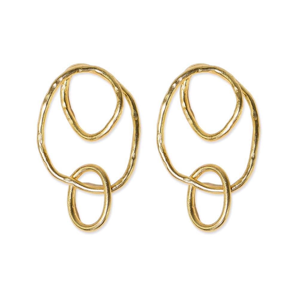 Louisa Organic Circle Earrings