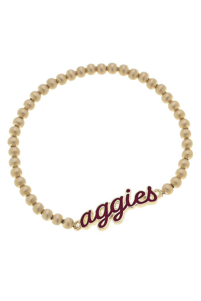 Collegiate Script Bracelet