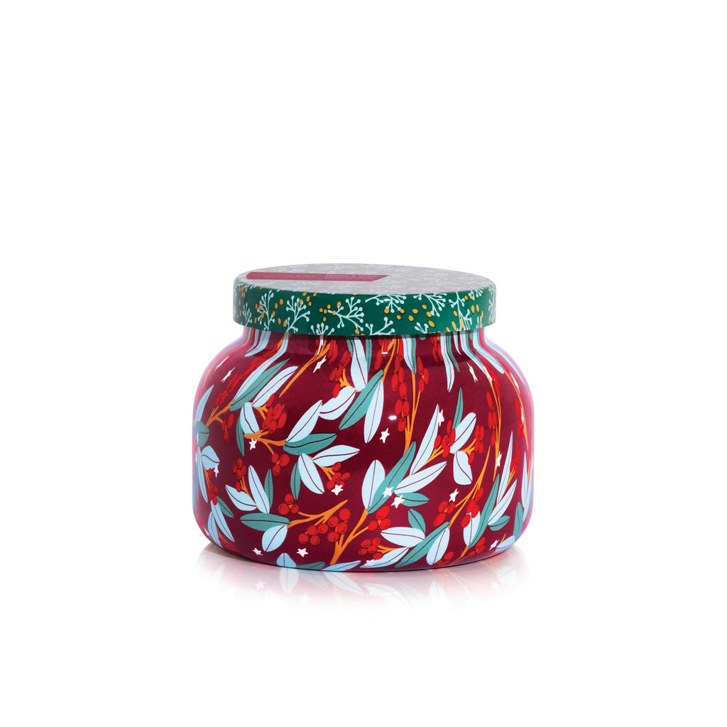 Tinsel Spice Candle Pattern Play Jar