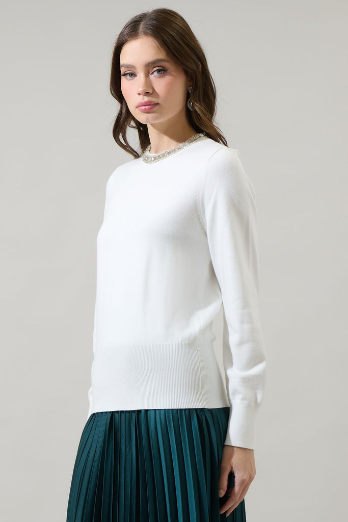 Caddice Beaded Sweater