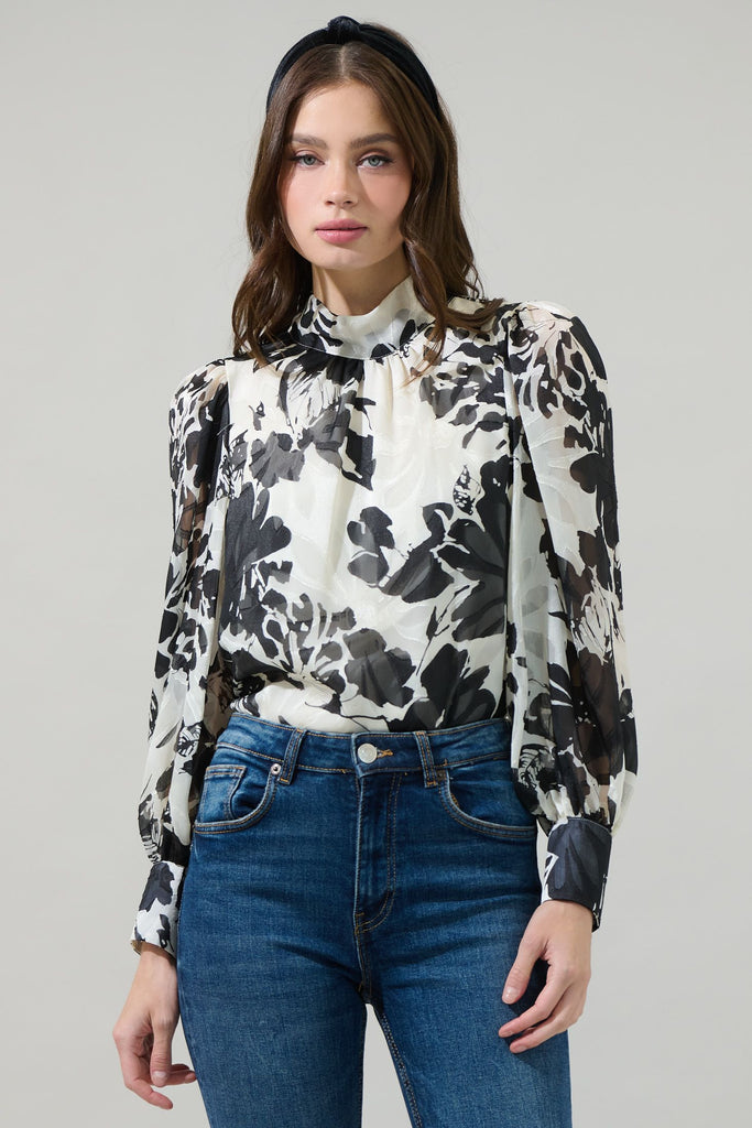 Nerine Floral Top